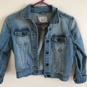 Midi denim jacket